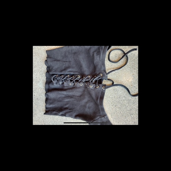 Lace up Top - Picture 4 of 6